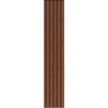 Pannello Dogato FLEX_TEAK - Misure 278x60x1 cm