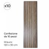 Pannello Dogato (Pacco da 10 pezzi) PVC_120 - Misure 120x30x1 cm