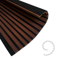 Pannello Dogato FLEX_NOCE - Misure 275x60x1 cm