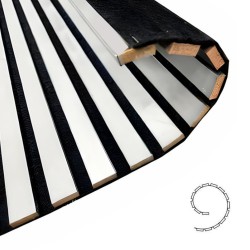 Pannello Dogato FLEX_BIANCO - Misure 275x60x1 cm
