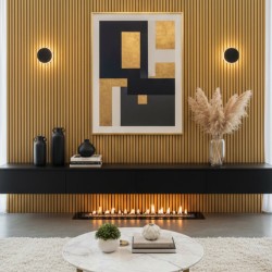 Pannello Dogato FLEX_ORO - Misure 275x60x1 cm