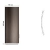 Pannello Dogato FLEX_BRONZO - Misure 275x60x1 cm