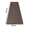 Pannello Dogato FLEX_BRONZO - Misure 275x60x1 cm