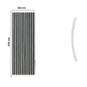 Pannello Dogato FLEX_GRIGIO - Misure 275x60x1 cm