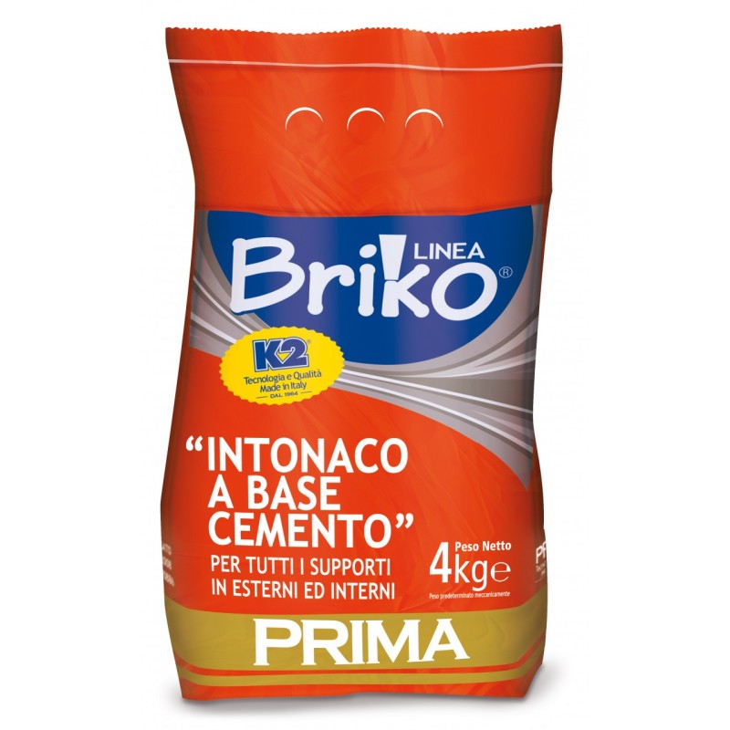 LINEA BRIKO INTONACO PER ESTERNO DA  4 KG