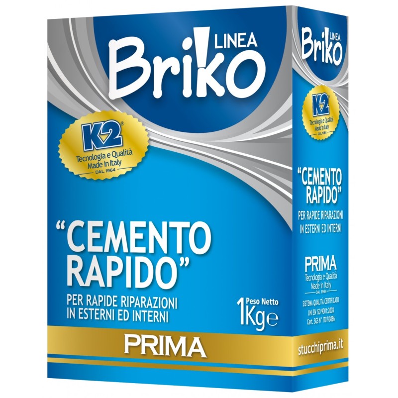 LINEA BRIKO CEMENTO RAPIDO DA  1 KG